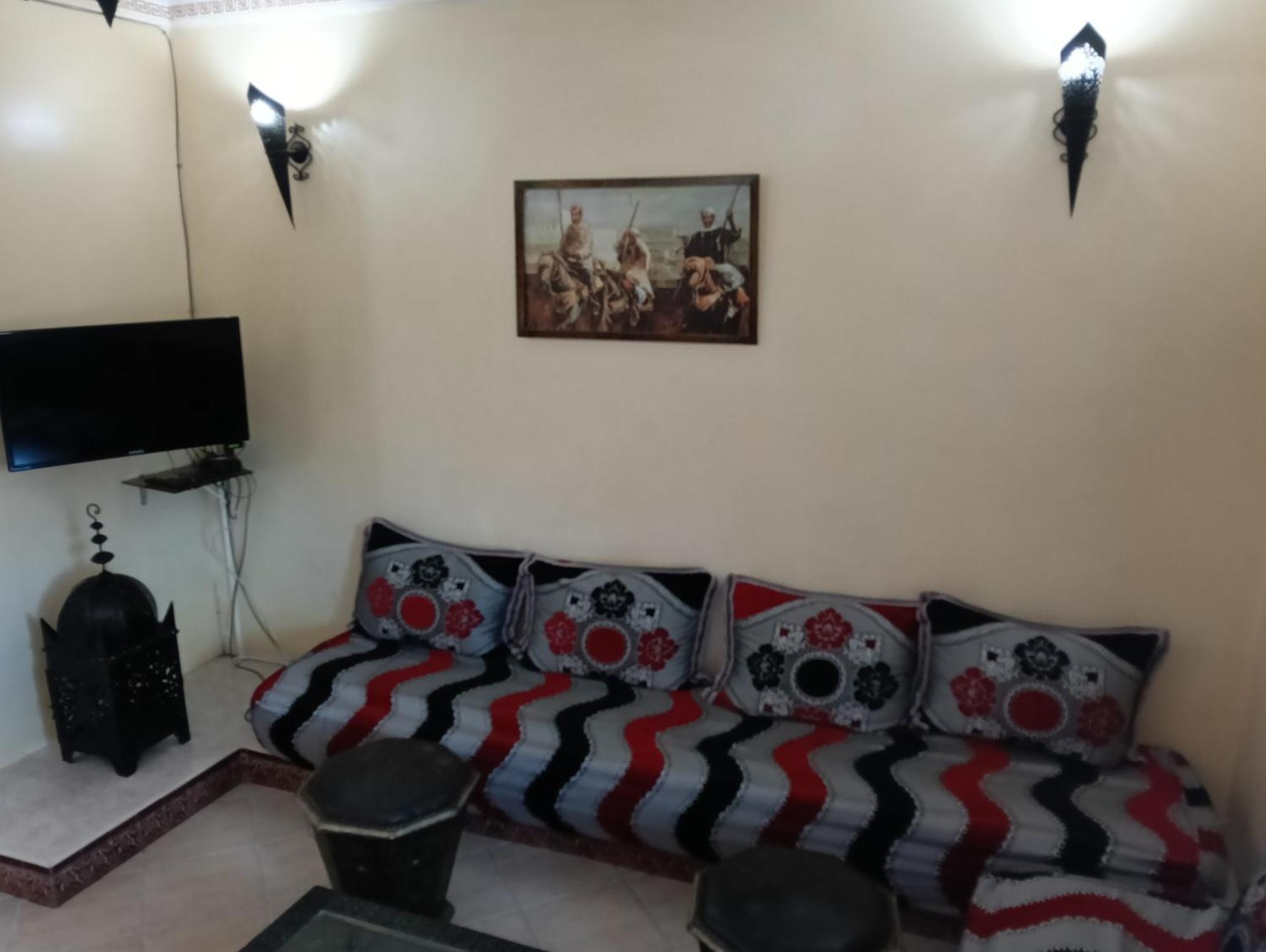 Charmant Appartement Dans Un Quartier Chic Et Calme 마라케시 외부 사진